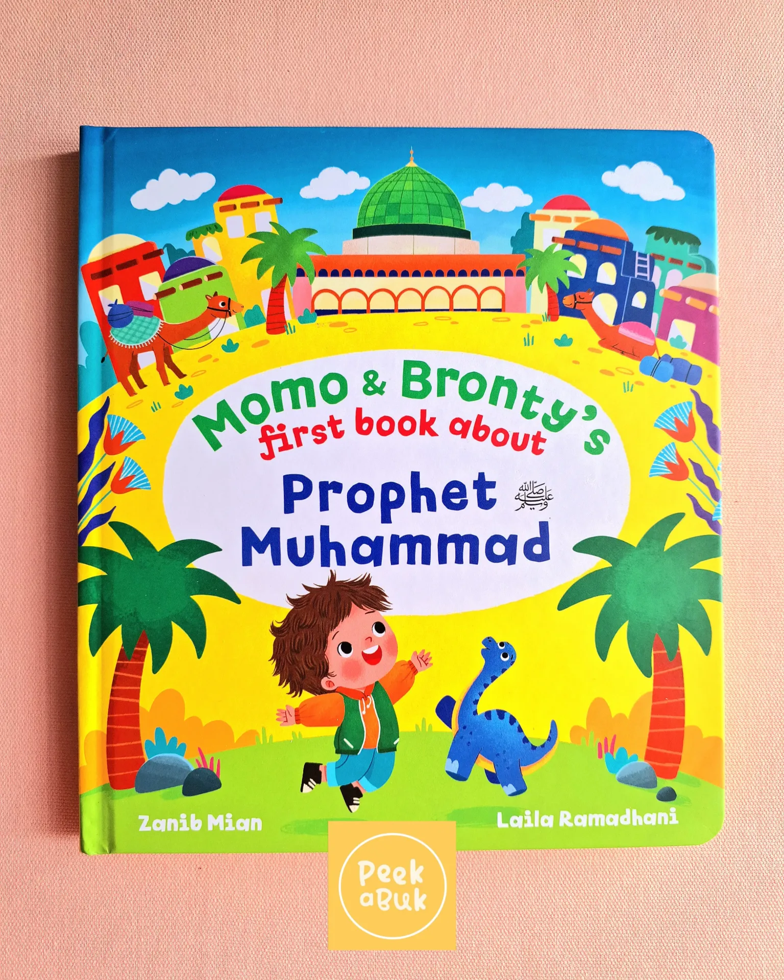 [MCB113] Momo & Bronty's First Book About Prophet Muhammad (saw) / Board Book
